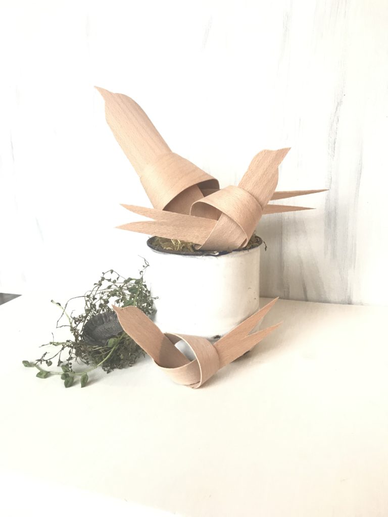 Chalet8/ DIY-Blog/ Furnierholz-Vögel/ Basteln/ Naturmaterial/ Einfach/ Deko, #Furnierholz, #Chalet8