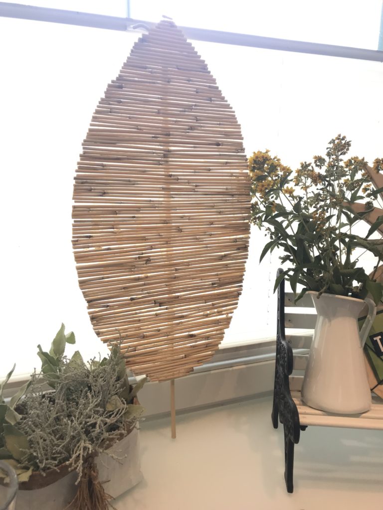 DIY: Bambusdeko: Ein Dekoblatt aus Bambus basteln - Chalet8